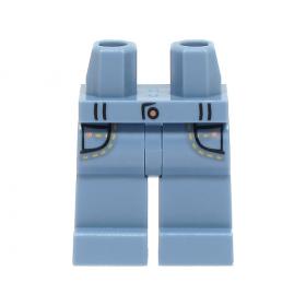 Minifigura csípő és lábak - mintás/matricás™