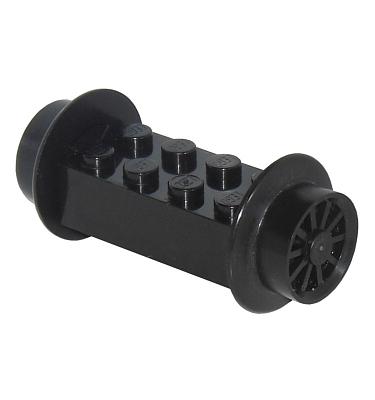 Módosított kocka vonatkerekekkel 2 x 4