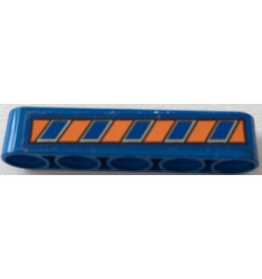 Technic emelőkar 1 x 5 - mintás/matricás