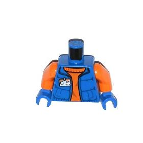 Figura felsőtest kezekkel - mintás/matricás™