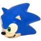 Módosított Minifigura fej (Sonic) - mintás/matricás