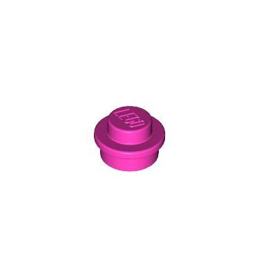 1 x 1 kerek, lapos elem