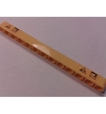Technic emelőkar 1 x 13 - mintás/matricás