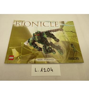 Lego Bionicle 8605 - CSAK ÖSSZERAKÁSI ÚTMUTATÓ!