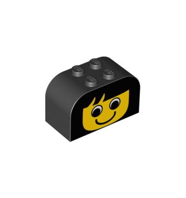Módosított kocka 2 x 4 x 2 - mintás/matricás