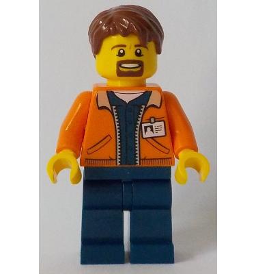 Bányász minifigura