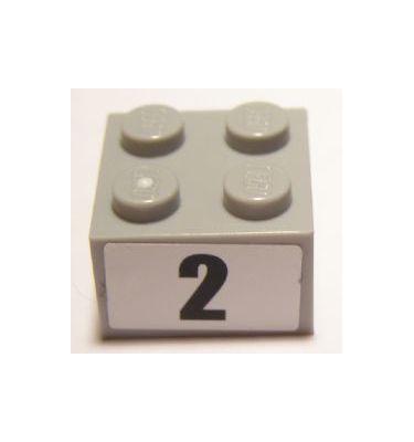 Kocka 2 x 2 - mintás/matricás