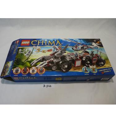 Lego Chima 70009 - CSAK ÜRES DOBOZ!