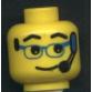 Minifigura fej