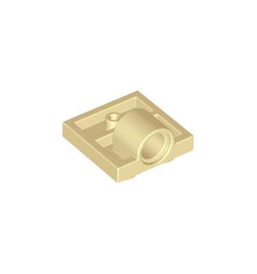 2 x 2 lapos elem pin csatlakozó lyukkal