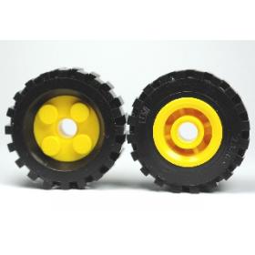 Kerék fekete gumiabronccsal 30 x 10,5, offset futófelülettel™