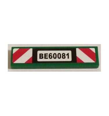 Csempe 1 x 4 - mintás/matricás