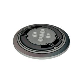 Tányér (Radar) 6 x 6 - mintás/matricás™