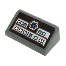 Lejtő 30° 1 x 2 x 2/3 - mintás/matricás™