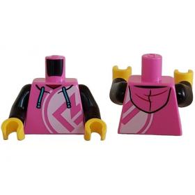 Figura felsőtest kezekkel - mintás/matricás™