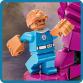 A Fantasztikus Négyes vs. Galactus építőfigura