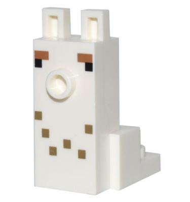 Minecraft alpaka / láma fej - mintás/matricás