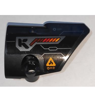 Technic, 3 x 5 Panel # 2 (jobb) - mintás/matricás