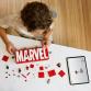 MARVEL logó és minifigurák