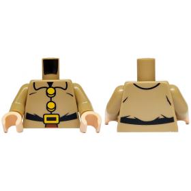 Figura felsőtest kezekkel - mintás/matricás™