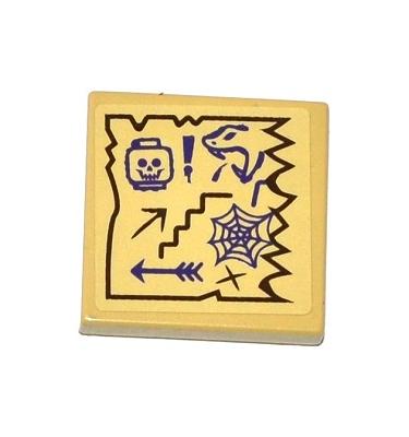 Csempe 2 x 2 - mintás/matricás