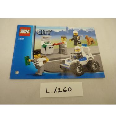 Lego City 7279 - CSAK ÖSSZERAKÁSI ÚTMUTATÓ!