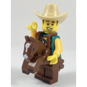 Cowboy jelmezes fiú minifigura™