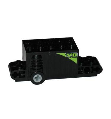 Lendkerekes motor 9 x 4 x 2 2/3 (MINDKÉT OLDAL MATRICÁS)
