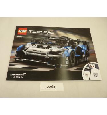 Lego Technic 42123 - CSAK ÖSSZERAKÁSI ÚTMUTATÓ!