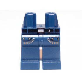 Minifigura csípő és lábak - mintás/matricás™