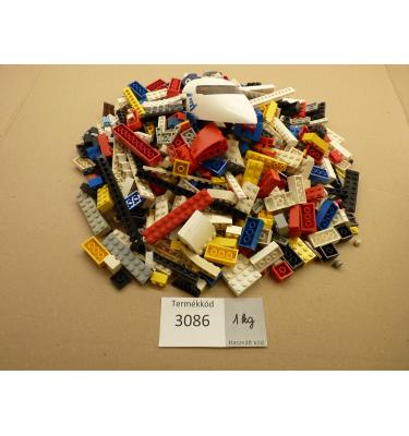 1 kg ömlesztett, vegyes használt, előfordulhat: karcos, elszíneződött, sérült alkatrész (3086)