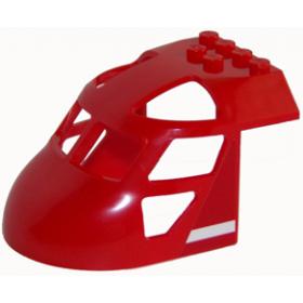 Repülőgép orr 6 x 8 x 4 - mintás/matricás™
