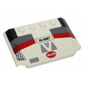 Ék elem 4 x 6 x 2/3 - mintás/matricás™