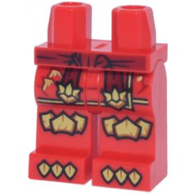 Minifigura csípő és lábak - mintás/matricás™