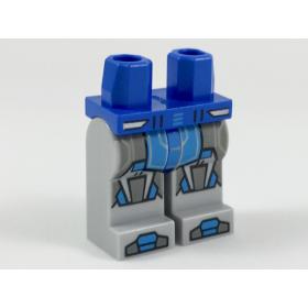 Minifigura csípő és lábak - mintás/matricás™