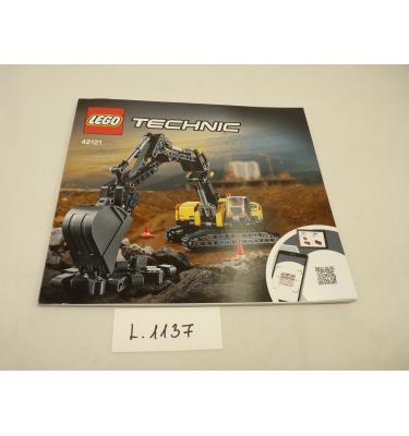 Lego Technic 42121 - CSAK ÖSSZERAKÁSI ÚTMUTATÓ!