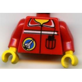 Figura felsőtest kezekkel - mintás/matricás™