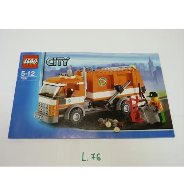 Lego City 7991 - CSAK ÖSSZERAKÁSI ÚTMUTATÓ