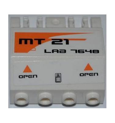 Panel zsanérral 2 x 4 x 3 1/3 - mintás/matricás