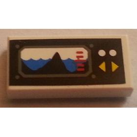 Csempe 1 x 2 - mintás/matricás™