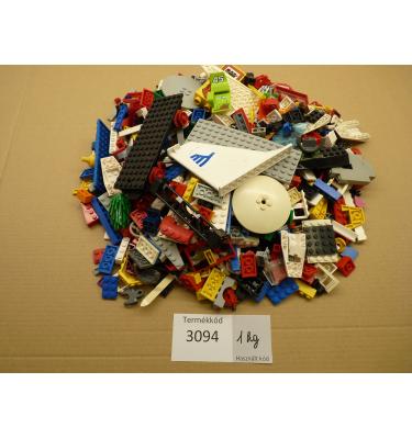 1 kg ömlesztett, vegyes használt, előfordulhat: karcos, elszíneződött, sérült alkatrész (3094)