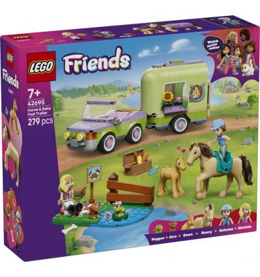 Ló- és csikószállító utánfutó