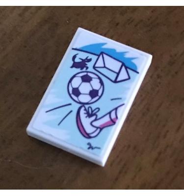 Csempe 2 x 3 - mintás/matricás