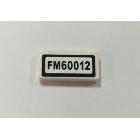 Csempe 1 x 2 - mintás/matricás™