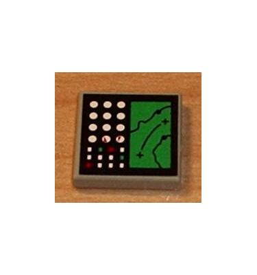 Csempe 2 x 2 - mintás/matricás