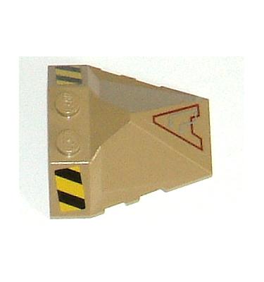 Lejtős elem 4 x 4 x 1 1/3 - mintás/matricás