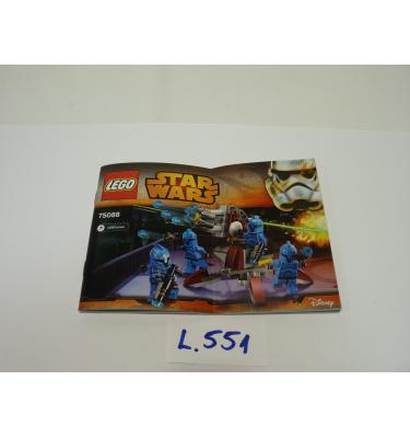 Lego Star Wars 75088 - CSAK ÖSSZERAKÁSI ÚTMUTATÓ!