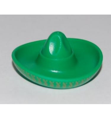 Minifigura kalap, sombrero - mintás/matricás