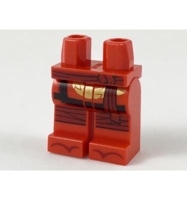 Minifigura csípő és lábak - mintás/matricás