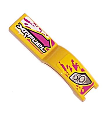 Sárvédő 1 x 4 1/2 - mintás/matricás